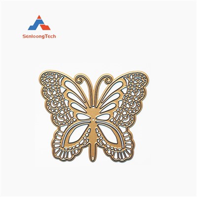 حفر الحرف المعدنية الفراشة